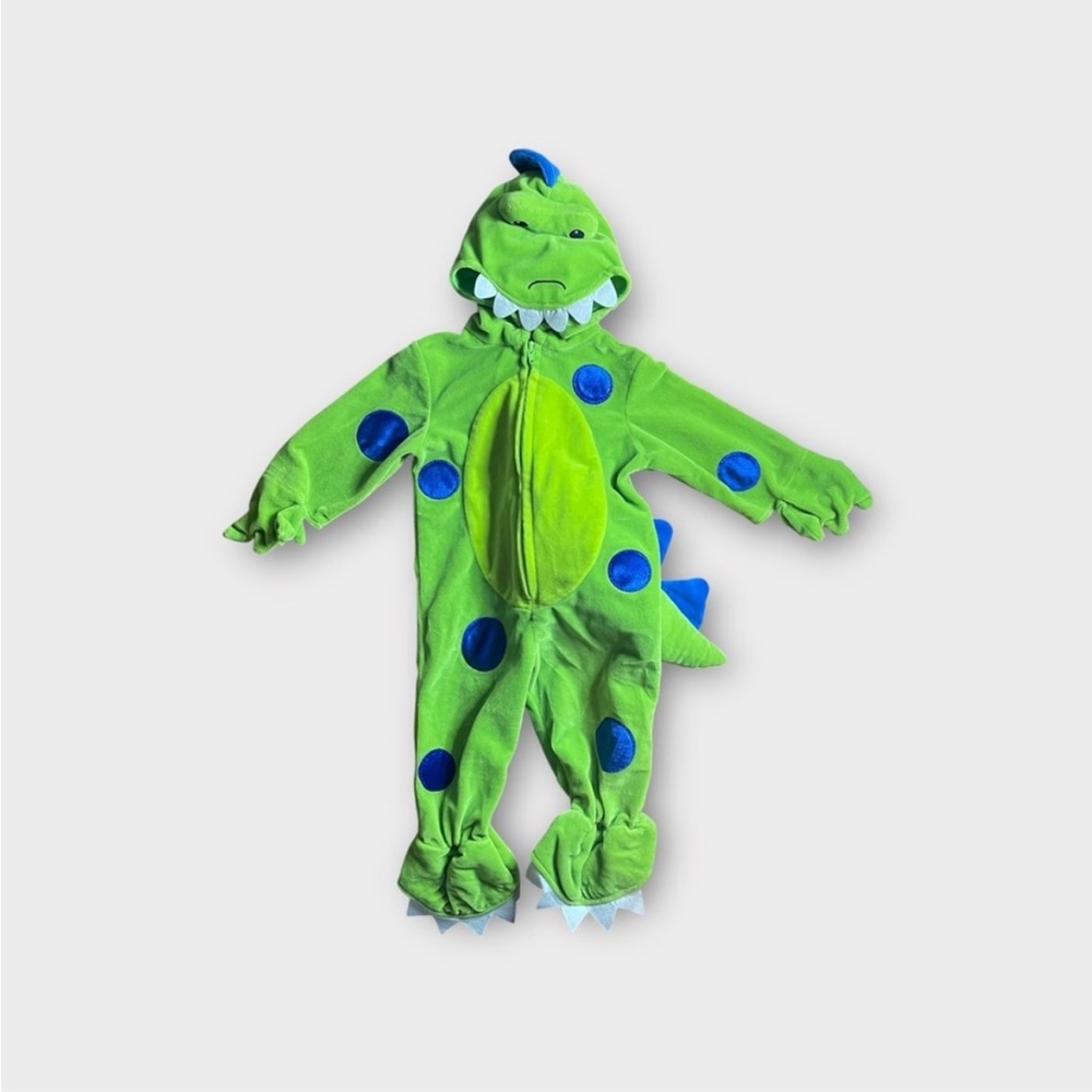 Miniwear Green Plush Dinosaur Dragon Costume 6-9 months Halloween